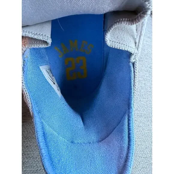 Nike LeBron XVI 16 MLPS Minneapolis Lakers Men's 14 Grey Blue White CK4765-001